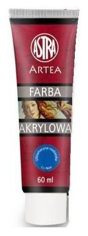 astra farba akrylowa ultramaryna niebieska 60ml 83 410 937 /5/