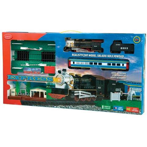 DROMADER KOLEJKA EXPRESS +PRZEJAZD KOLEJOWY