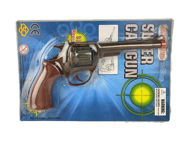DROMADER PISTOLET METALOWY NA SPŁONKĘ BLISTER 88371