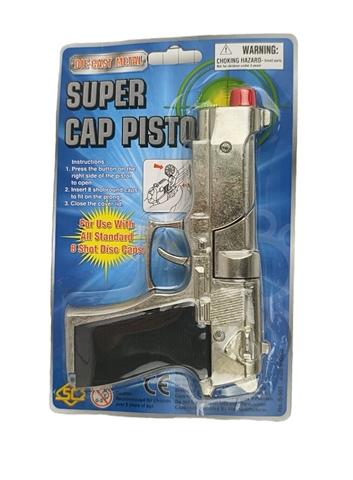 DROMADER PISTOLET METALOWY NA SPŁONKĘ BLISTER 88375