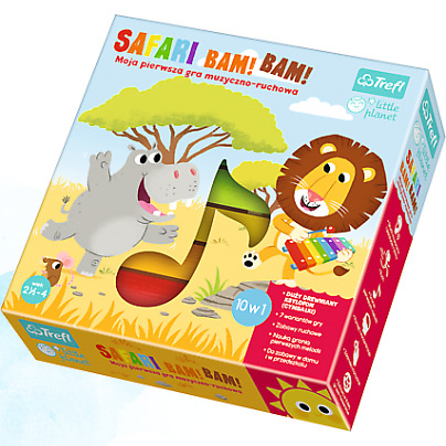 trefl little planet - safari bam bam 01383