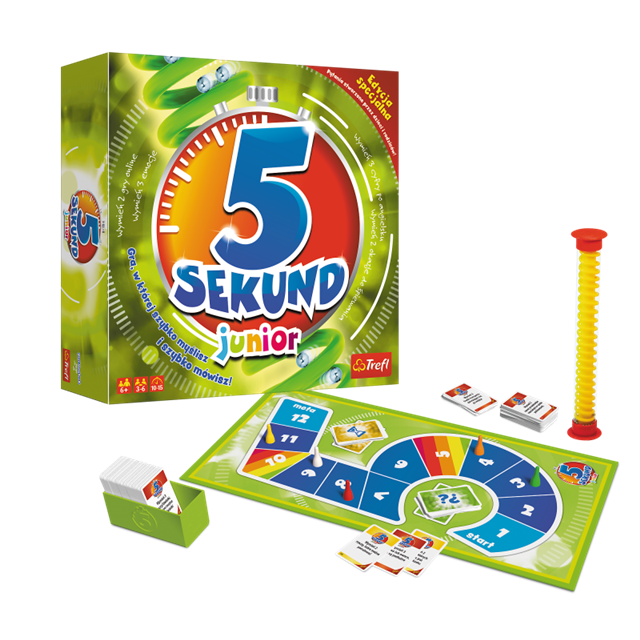 TREFL GRA 5 SEKUND JUNIOR EDYCJA SPECJALNA NEW T01781