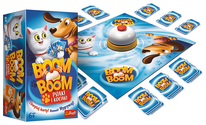 TREFL GRA BOOM BOOM PSIAKI I KOCIAKI 01909