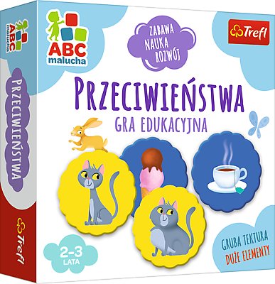 TREFL GRA ABC MALUCHA PRZECIWIEŃSTWA EDUKACYJNA  01943