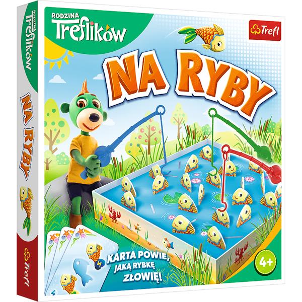 trefl gra na ryby rodzina treflików 01963