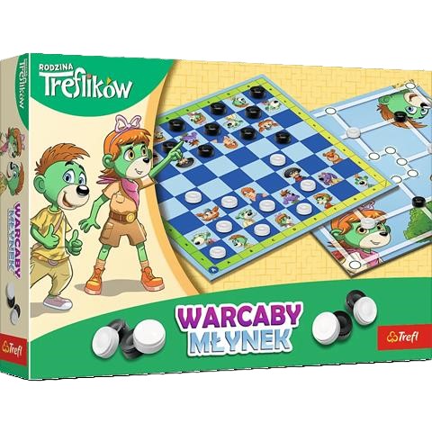 TREFL GRA WARCABY I MŁYNEK RODZINA TREFLIKÓW 02658