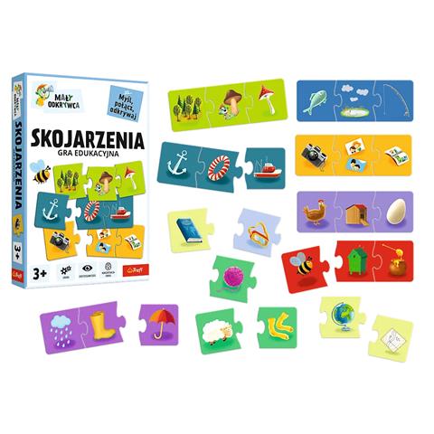 TREFL GRA MAŁY ODKRYWCA SKOJARZENIA 02808