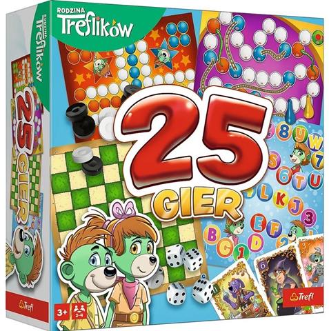 TREFL GRA KALEJDOSKOP 25 /RODZINA TREFLIKÓW 02824