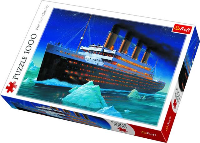 trefl puzzle 1000el titanic 10080