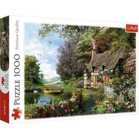 trefl puzzle 1000el uroczy zakątek 10297