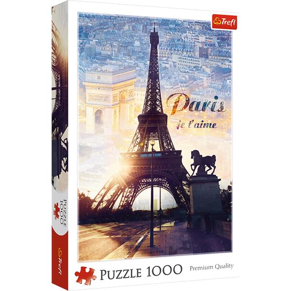 TREFL PUZZLE 1000EL PARYŻ O ŚWICIE 10394