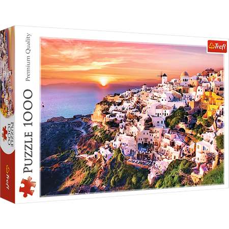 TREFL PUZZLE 1000EL ZACHÓD SŁOŃCA NAD SANTORINI 10435