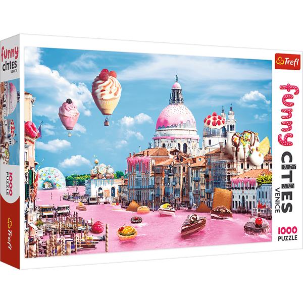 TREFL PUZZLE 1000EL SŁODYCZE W WENECJI- FUNNY CITIES 10598