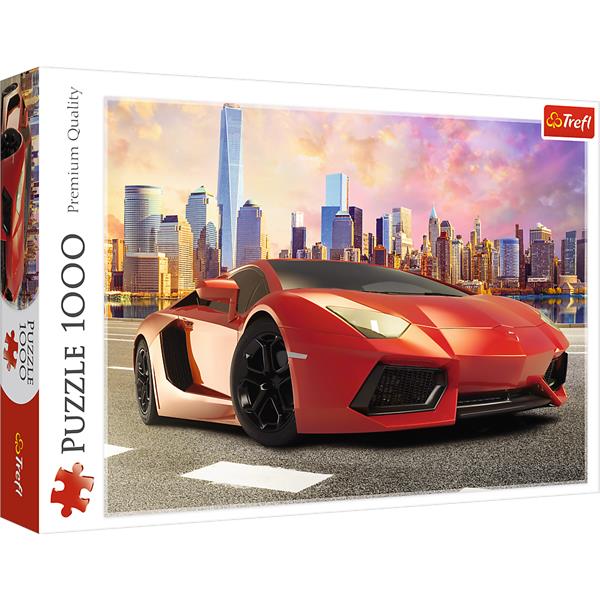 TREFL PUZZLE 1000EL PRZEJAŻDŻKA O ZACHODZIE SŁOŃCA 10601