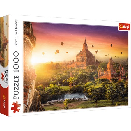 trefl puzzle 1000el starożytna świątynia, birma 10720