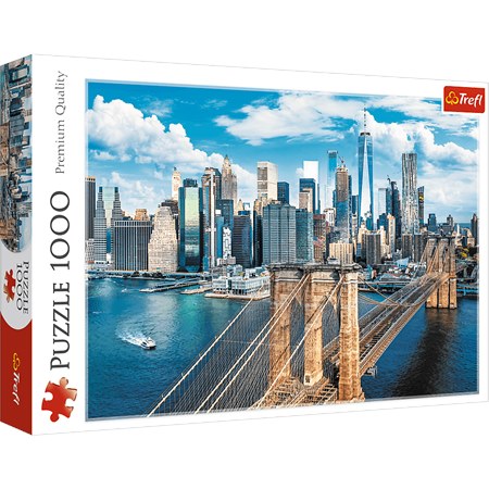 trefl puzzle 1000el most brookliński, nowy jork 10725