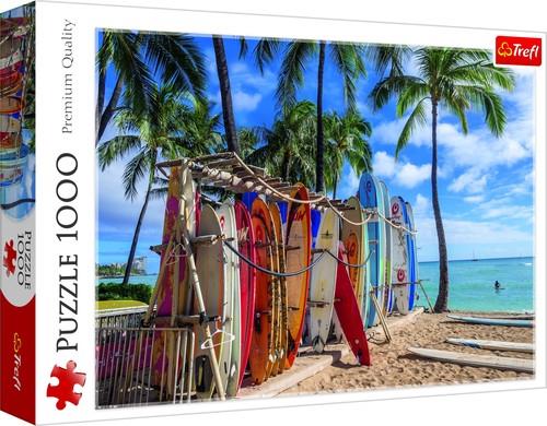 TREFL PUZZLE 1000EL PLAŻA WAIKIKI HAWAJE10742