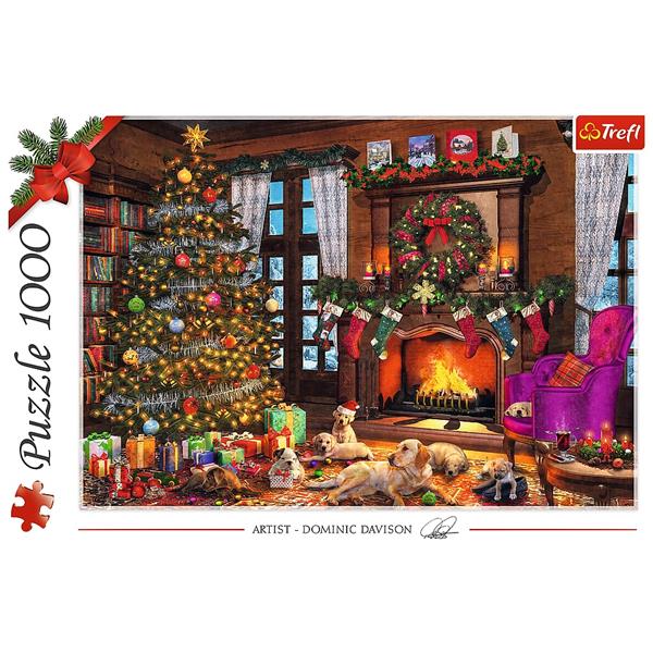 TREFL PUZZLE 1000EL IDĄ ŚWIĘTA 10745