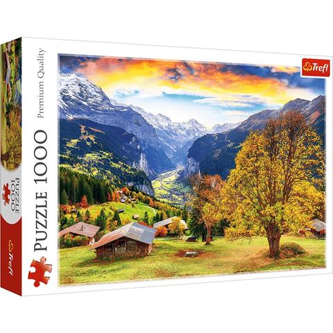 TREFL PUZZLE 1000EL MALOWNICZA ALPEJSKA WIOSKA 10775