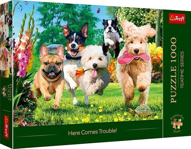 TREFL PUZZLE 1000EL TEA TIME NADCHODZĄ KŁOPOTY! PREMIUM PLUS 10800