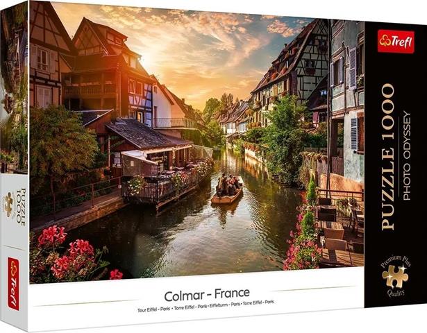 TREFL PUZZLE 1000EL PHOTO ODYSSEY MAŁA WENECJA W COLMAR PREMIUM PLUS 10816