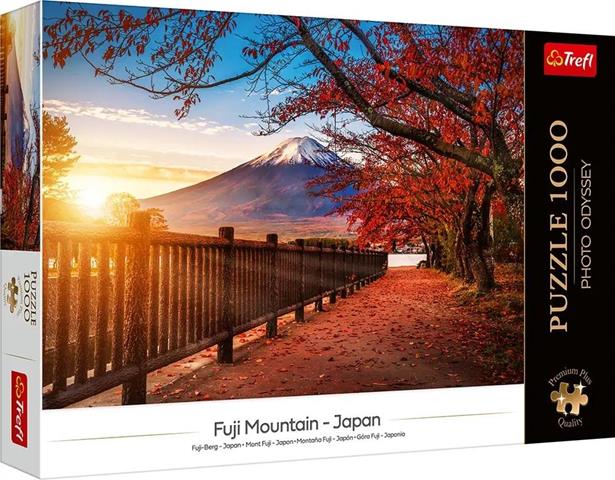 trefl puzzle 1000el photo odyssey góra fuji japonia 10817