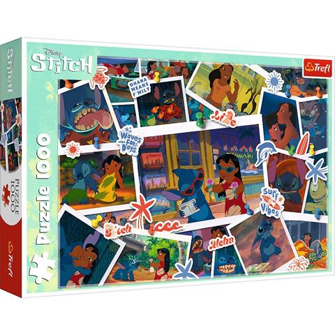 TREFL PUZZLE 1000EL LILO I STITCH SŁODKIE WSPOMNIENIA 10882