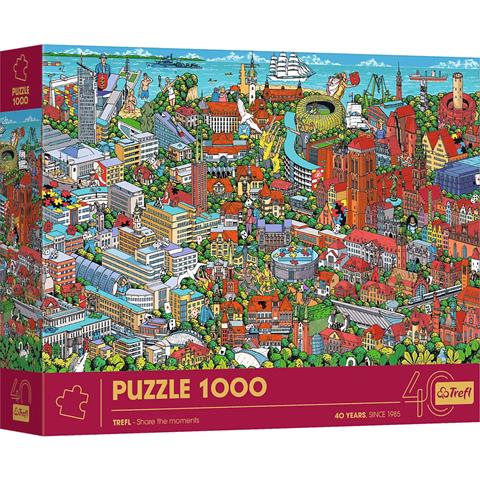 TREFL PUZZLE 1000EL JUBILEUSZ TRÓJMIASTO10924