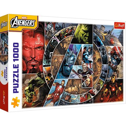 TREFL PUZZLE 1000EL AVENGERS BOHATEROWIE10934