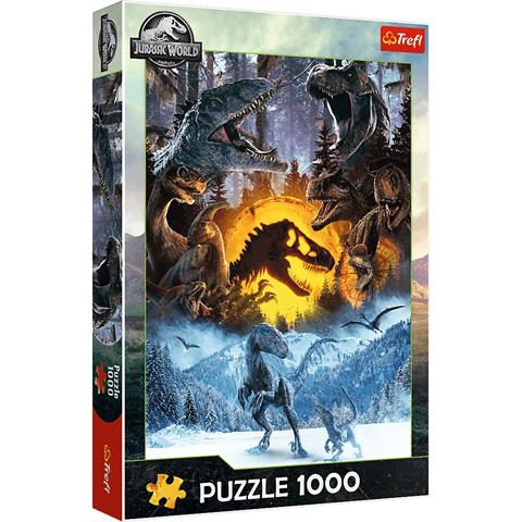 TREFL PUZZLE 1000EL W ŚWIECIE PARKU JURAJSKIEGO 10939