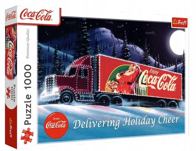 TREFL PUZZLE 1000EL COCA-COLA ŚWIĄTECZNYTRUCK 10941