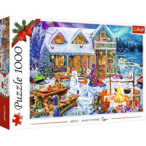 TREFL PUZZLE 1000EL XMAS ZIMOWY CZAS 10948