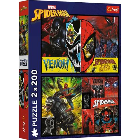 TREFL PUZZLE 2X200EL DZIEŃ I NOC SPIDERMANA 13314