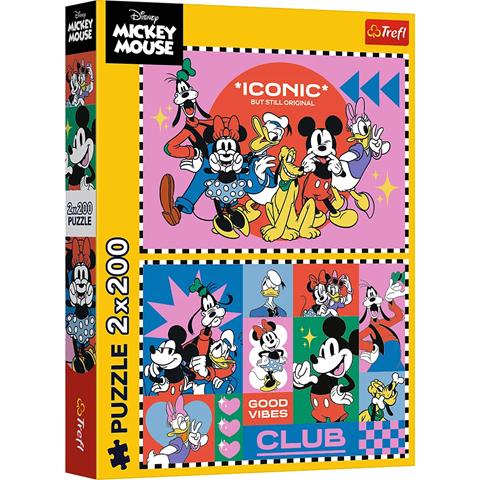 TREFL PUZZLE 2X200EL CZAS Z PRZYJACIÓŁMI/DISNEY 13319