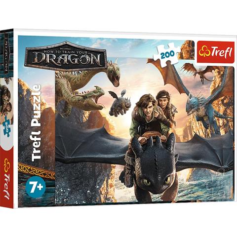 TREFL PUZZLE 200EL SZCZERBATEK I PRZYJACIELE 13348