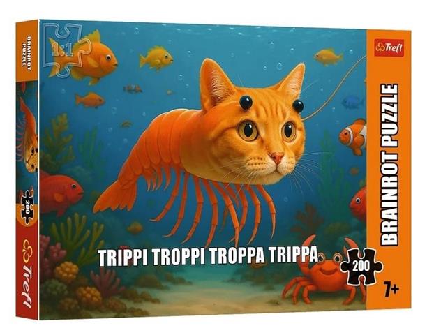 TREFL PUZZLE 200EL BRAINROTS TRIPPI TROPPI TROPPA TRIPPA 13366