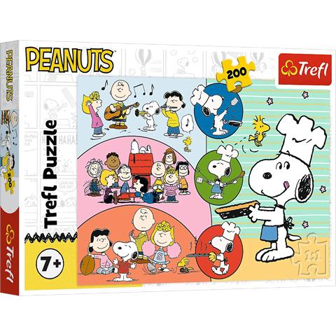 TREFL PUZZLE 200EL SNOOPY I PRZYJACIELE 13368