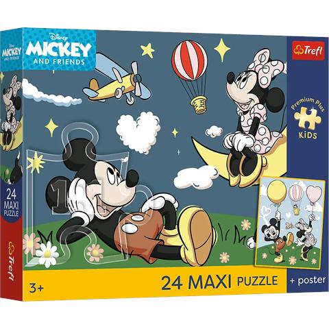 TREFL PUZZLE MAXI 24EL PRZYJACIELE MYSZKI PREMIUM PLUS KIDS 14390