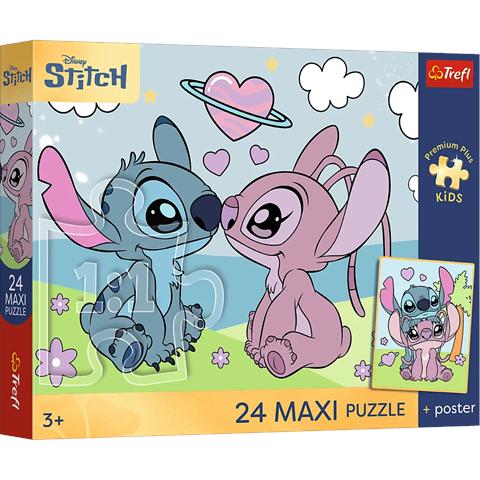TREFL PUZZLE MAXI 24EL MARZENIA LILO I STITCHA PREMIUM PLUS KIDS 14393
