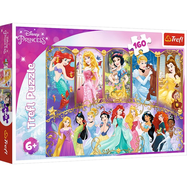 trefl puzzle 160el princess 15407