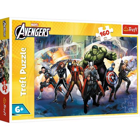TREFL PUZZLE 160EL SUPERMOCE  DISNEY AVENGERS 15428