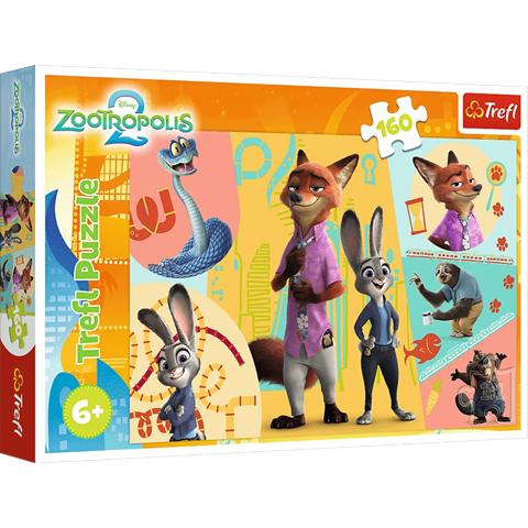 TREFL PUZZLE 160EL RAZEM W ZOOTOPII DISNEY 15429