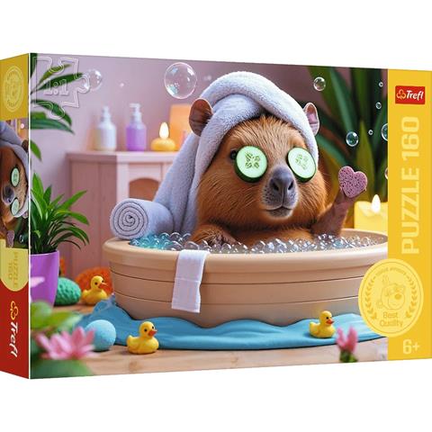 TREFL PUZZLE 160EL KAPIBARA W SPA 15433
