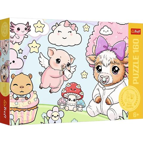 TREFL PUZZLE 160EL ZWIERZAKI MALUCHY 15442