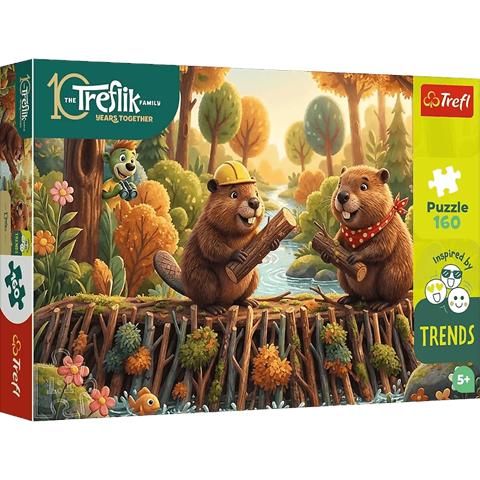 TREFL PUZZLE 160EL INSPIRED BY TRENDS U BOBRA 15448