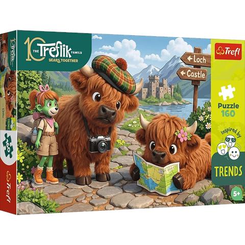 TREFL PUZZLE 160EL INSPIRED BY TRENDS UROCZA KRÓWKA 15449