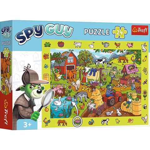 TREFL PUZZLE 24EL OBSERWACYJNE SPYGUY - FARMA 15589