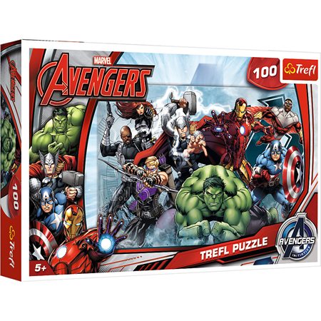 trefl puzzle 100el the avengers 16272