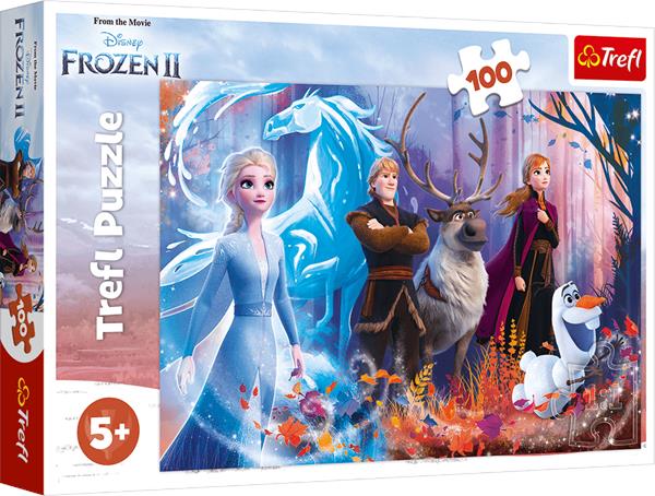 trefl puzzle 100el frozen ii 16366