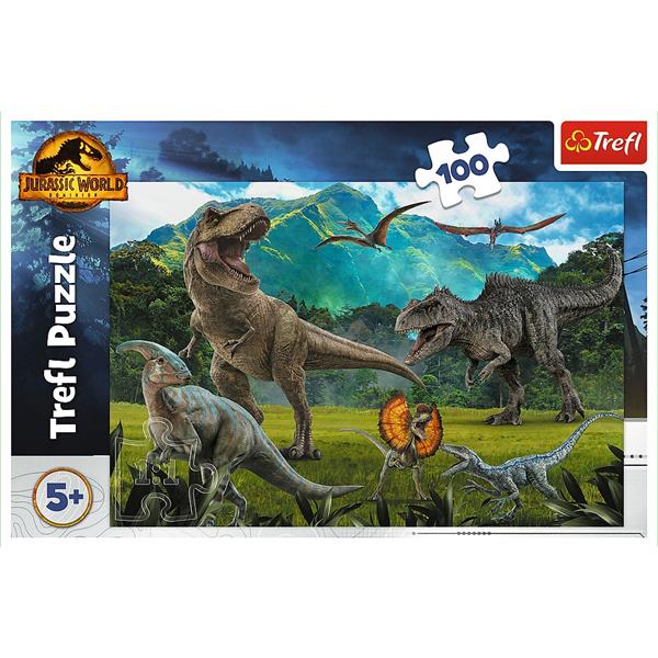 trefl puzzle 100el park jurajski 16441